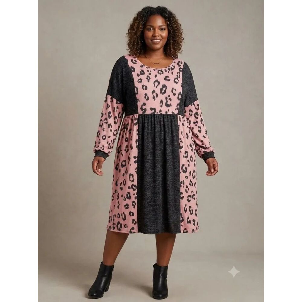 Storyteller New without Tags 2x Leopard Dress